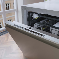 Asko DFI777UXXL Встраиваемая посудомоечная машина, 12 программ + 5 режимов, Wi-Fi управление, 17 комплектов посуды, 4 корзины, ширина - 60 см., высота XXL
