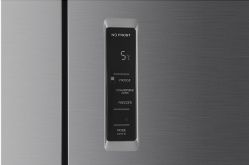 KORTING KNFM 84799 X Четырехдверный холодильник, Инверторный компрессор, Зона с изменяемым температурным режимом (-20 С - +5 С), (ВхШхГ): 1800x790x730 мм, цвет - нерж. сталь