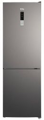 KORTING KNFC 61869 X Холодильник, ширина 60 см, Full NO FROST, Dynamic Air Cooling, электронное управление, объем: 245 л, (ВхШхГ): 1855x595x635 мм,  цвет - нерж. сталь