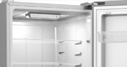 Evelux FS 2281 X Холодильник с морозильной камерой с функцикцией No Frost, 1850х595х600 мм., цвет - нерж. сталь