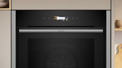 NEFF B54CR31N0 Духовой шкаф Slide&Hide®, 3,7" Full Touch TFT дисплей, Home Connect, 14 режимов нагрева