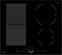 HIBERG i-MS 6049 B Варочная поверхность индукционная с объединением зон нагрева FLEXZONE, Функция STOP+GO