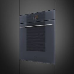 Smeg SO6104APB3 Многофункциональный духовой шкаф с технологией Multitech (Пароварка, СВЧ) 60 см, 25 функций, Цвет Neptune grey Отделка 	Матовый