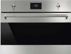 Smeg SO4301M0X Микроволновая печь, 60 см, высота 45 см, нержавеющая сталь