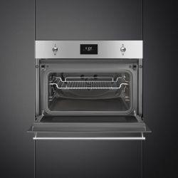 Smeg SO4301M0X Микроволновая печь, 60 см, высота 45 см, нержавеющая сталь