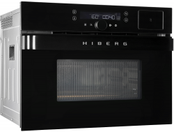 HIBERG MS-VM 5115 B SMART Инверторная Микроволновая печь с функцией приготовления на пару. Высота 45 см.