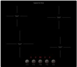 Zigmund & Shtain CI 45.6 B Индукционная варочная прверхность, поворотные переключатели. Ширина - 59 см.