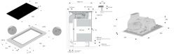 Asko HIHD854GF Варочная панель со встроенной вытяжкой, ширина 83 см.