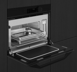 De Dietrich DKV4530B Паровой шкаф, LCD-дисплей, 4 режима приготовления,Режим «Кулинарная книга»: 32 рецепта, пр-во Франция