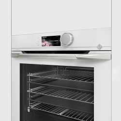 Духовой шкаф De Dietrich DOP4756W с пиролитической очисткой, Дисплей TFT 4"3, 17 режимов,Режим  «Кулинарная книга»: 53 рецепта, цвет белый, пр-во Франция