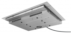 De Dietrich DPI4321W Индукционная варочная панель, ширина - 65 см., 3 зоны нанрева, ЖК-дисплей, 10 функций безопасности, пр-во Франция