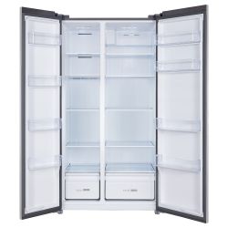 Evelux FSBS 5100 X Холодильник Side-By-Side, инверторный компрессор, Full No Frost, сенсорное упр., Зона свежести, Габариты (ШхГxВ) (мм): 920x630x1768