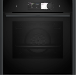 NEFF B69FY5CY0 Духовой шкаф, 23 режима нагрева, Slide&Hide, FullSteam: приготовление на пару 100% + комбинированные режимы с паром 78 автоматических программ, су-вид ...