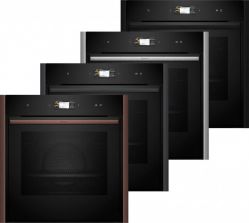NEFF B59FS3AY0 Духовой шкаф, 14 режимов нагрева, Slide & Hide®, комбинированные режимы с паром, су-вид ...
