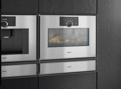 GAGGENAU GM 450 / GM 451 Комбинированный духовой шкаф-микроволновка серии Expressive, 60 см. Высота - 45 см.