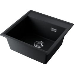 Кухонная мойка Omoikiri Daisen 51-BL Материал - Artgranit. Накладной монтаж.