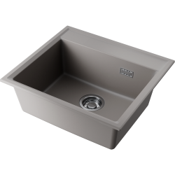 Кухонная мойка Omoikiri Daisen 57-GR Материал Artgranit. Монтаж накладной