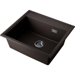 Кухонная мойка Omoikiri Daisen 57-ES Материал Artgranit. Монтаж накладной