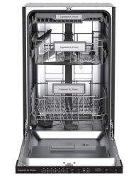 Zigmund & Shtain DW 308.4 Посудомоечная машина, 11 комплектов, 7 программ,  луч на полу,  Дисплей LED,  аквастоп,  дБ 49 ширина - 45 см.