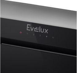 Evelux Arvid 60 BG Встраиваемая вытяжной блок, сенсорное управление, ширина - 52 см., 950 м³/ч, LED освещение, цвет - Чёрный