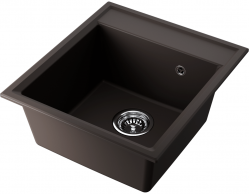 Кухонная мойка Omoikiri Daisen 46-ES материал - Artgranit. Монтаж накладной