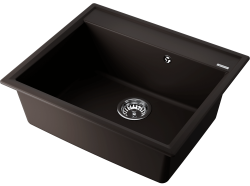 Кухонная мойка Omoikiri Daisen 60-ES Материал Artgranit. Монтаж накладной