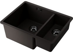 Кухонная мойка Omoikiri KATA 55-2-U-ES Материал Artgranit. Монтаж под столешницу