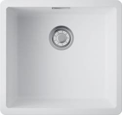 Кухонная мойка Omoikiri KATA 44-U-WH Материал Artgranit. Монтаж под столешницу