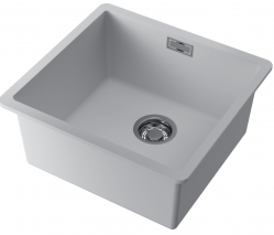 Кухонная мойка Omoikiri KATA 44-U-WH Материал Artgranit. Монтаж под столешницу