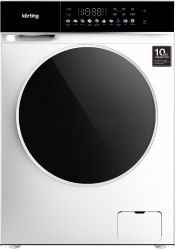 KORTING KWD 60DS12106 Стиральная машина С СУШКОЙ , Сенсорное упр., Дисплей: Full Touch цветной, ГЛУБИНА 62 см, загрузка: стирка/сушка - 10/7 кг, 10 программ, отжим 1200 об/мин Инверторный двигатель с прямым приводом, дезинфекция паром