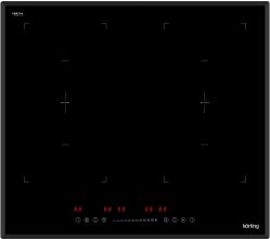 KORTING HIB 64470 B Индукционная варочная поверхность, 4  индукционные зоны нагрева, ширина 60 см., Функция объединения зон нагрева BRIDGE,