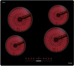 Korting HK 62009 B Варочная поверхность электримческая, Функция Stop&Go, таймер, ширина 60 см