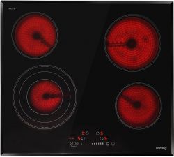 Korting HK 63500 B Варочная поверхность электрическая, Функция Stop&Go, таймер, ширина 60 см.