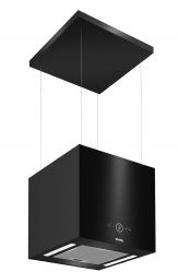 KORTING KHA 40828 GN Подвесная островная вытяжка, Производительность (м³/ч): 850,Габариты (ВхШхГ) (мм): 470-1850x400x408