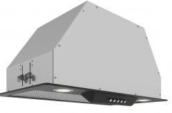 KORTING KHI 6416 N Полностью встраиваемая вытяжка,  500 м3/ч, ширина 52 см. цвет - чёрный