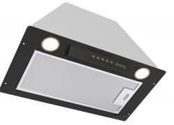 KORTING KHI 6631 RN Полностью встраиваемая вытяжка в стире Ретро,,  650 м3/ч, ширина 50 см. цвет - матовый чёрный