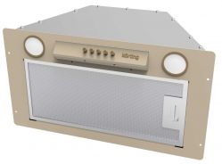 KORTING KHI 6631 RB Полностью встраиваемая вытяжка в стире Ретро,,  650 м3/ч, ширина 50 см. цвет - Слонвая кость