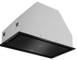 KORTING KHI 6828 GN Полностью встраиваемая вытяжка, сенсорное управление, таймер, 800 м3/ч, ширина 52 см, цвет - чёрное стекло