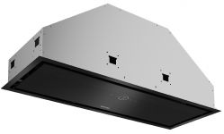 KORTING KHI 9828 GN Полностью встраиваемая вытяжка, сенсорное управление, таймер, 800 м3/ч, ширина 80 см, цвет - чёрное стекло