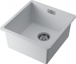 Кухонная мойка Omoikiri KATA 40-U-WH материал Artgranit. монтаж под столешницу
