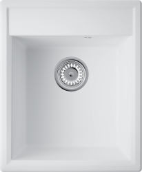 Кухонная мойка Omoikiri Daisen 42-WH Материал - Artgranit. Накладной монтаж
