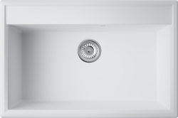 Кухонная мойка Omoikiri Daisen 77-WH Материал Artgranit. Монтаж накладной