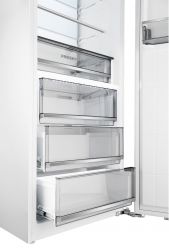 KORTING KSI 1935 Встраиваемая холодильная камера, Инверторный компрессор, Зона свежести, Разморозка No Frost, Зона свежести, LED подсветка Ambilight задней стенки, Высота - 193 см.