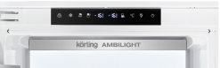 KORTING KSFI 1997 Встраиваемая морозильная камера, Инвертор, No Frost, LED подсветка Ambilight, Раздельная регулировка температуры для верхней и нижней зон холодильника. В-194 см Ш-69 см,