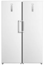 KORTING KNFR 1896 W Морозильная камера, NO FROST,  Управление: Электронное Дисплей: LED индикаторы, объем: 280 л, Высота - 1860 мм, цвет - белый