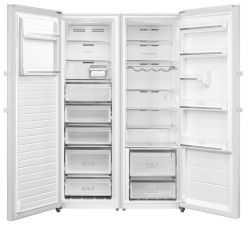 KORTING KNF 1886 W Отдельно стоящая холодильная камера, No Frost,  Управление: Электронное Дисплей: LED индикаторы,  Габариты (ВхШхГ) (мм): 1850x595x618, цвет - белый