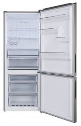 KORTING KNFC 72337 X Холодильник, ИНВЕРТОР,  Ширина 70 см, А++, cенсорное управление Smart Touch с внешним дисплеем, Full NO FROST, зона свежести, (ВхШхГ) 1855x703x703 мм, цвет - нерж. сталь.