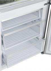 KORTING KNFC 72337 XN Холодильник, ИНВЕРТОР,  Ширина 70 см, А++, cенсорное управление Smart Touch с внешним дисплеем, Full NO FROST, зона свежести, (ВхШхГ) 1855x703x703 мм, цвет - чрная нерж. сталь.