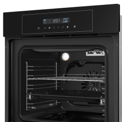 MAUNFELD AEOD6063B Шкаф духовой электрический, сенсорное управление, 6 режимов, телескопич. напрвляющие 1 ур., цвет - чёрный
