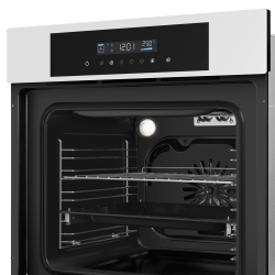 MAUNFELD AEOD6063W Шкаф духовой электрический, сенсорное управление, 6 режимов, телескопич. напрвляющие 1 ур., цвет - белый